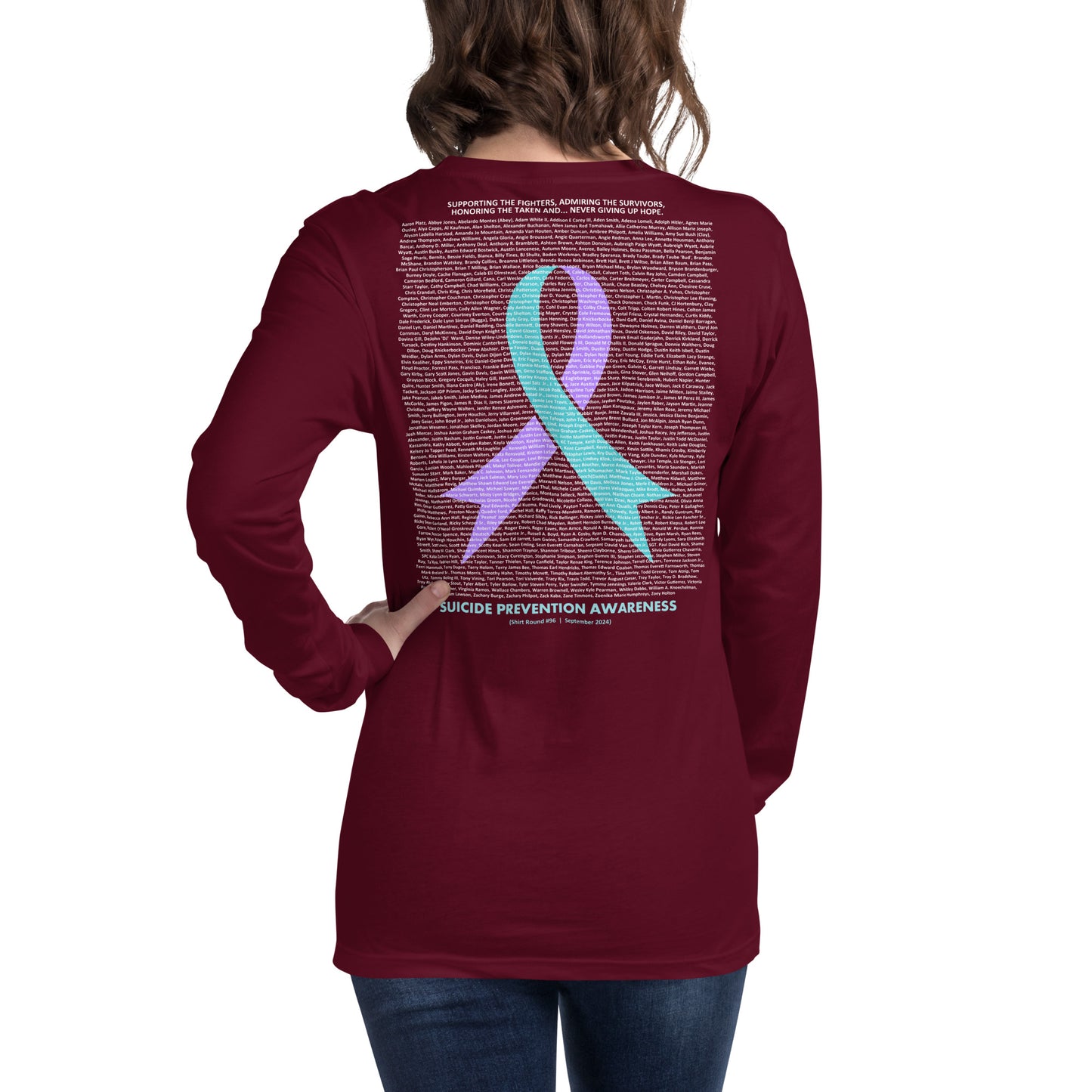 Round 96 (Unisex Long Sleeve Tee | Bella + Canvas)