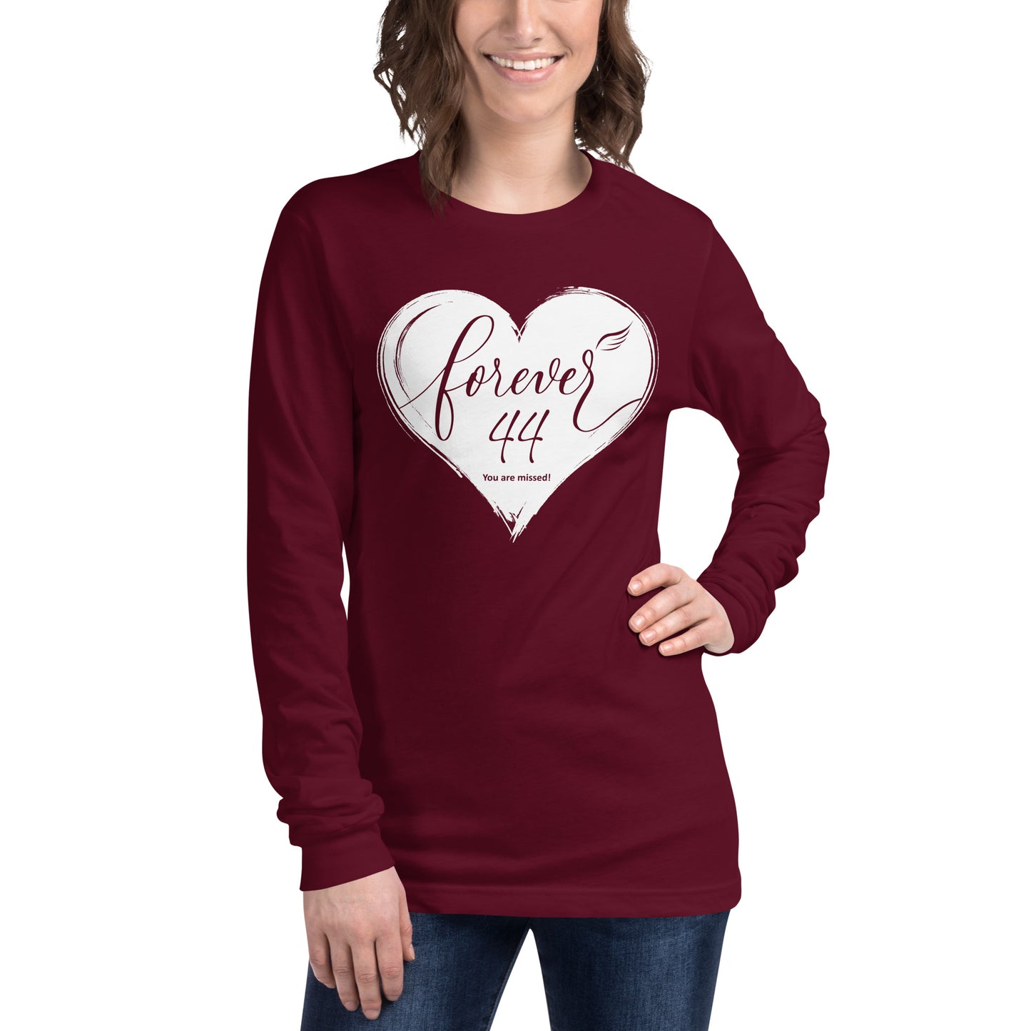 Forever 44 (Unisex Long Sleeve Tee | Bella + Canvas)