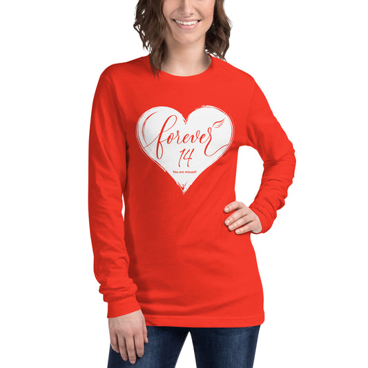 Forever 14 (Unisex Long Sleeve Tee | Bella + Canvas)