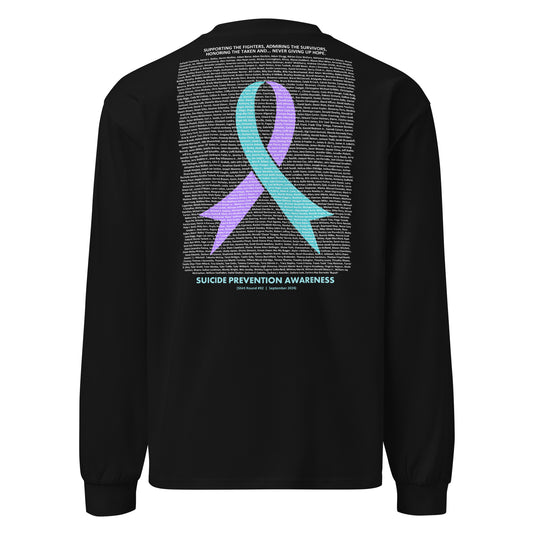 Round 92 (Unisex Premium Heavyweight Long Sleeve Shirt | AS Colour)