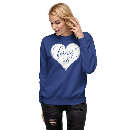Forever 28 (Unisex Premium Sweatshirt | Cotton Heritage)