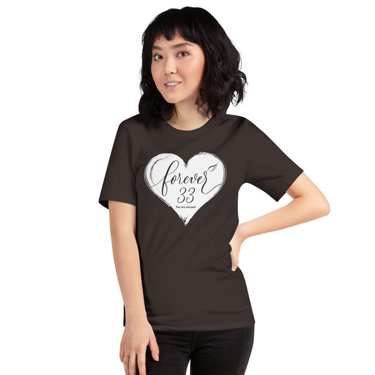 Forever 33 (Unisex Staple T-Shirt | Bella + Canvas)