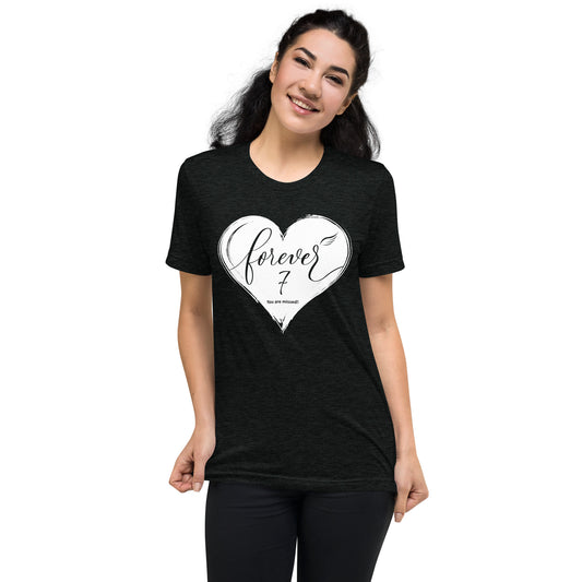 Forever 7 (Unisex Tri-Blend T-Shirt | Bella + Canvas)