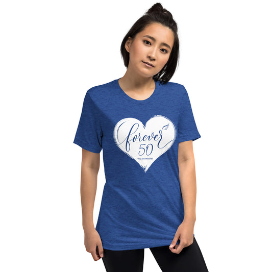 Forever 50 (Unisex Tri-Blend T-Shirt | Bella + Canvas)