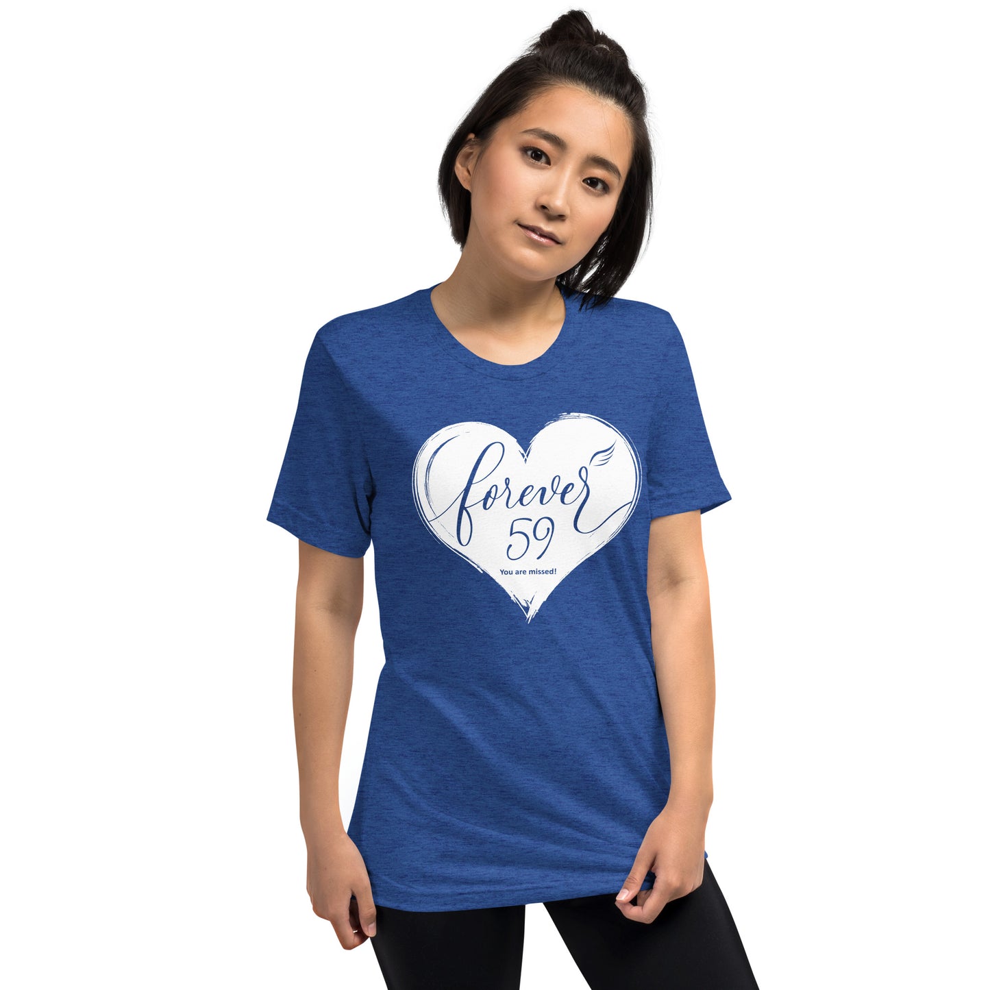 Forever 59 (Unisex Tri-Blend T-Shirt | Bella + Canvas)