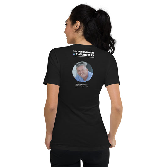 Photo Shirt (PS-211) - Tony (Unisex V-Neck Tee | Bella + Canvas)