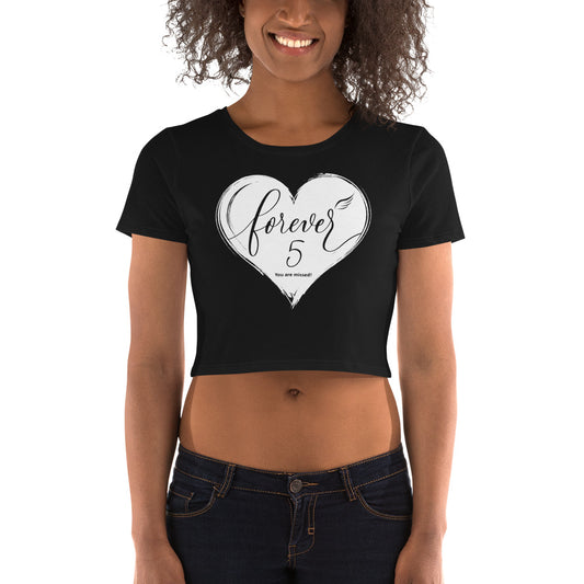 Forever 5 (Women's Crop Tee | Bella + Canvas)