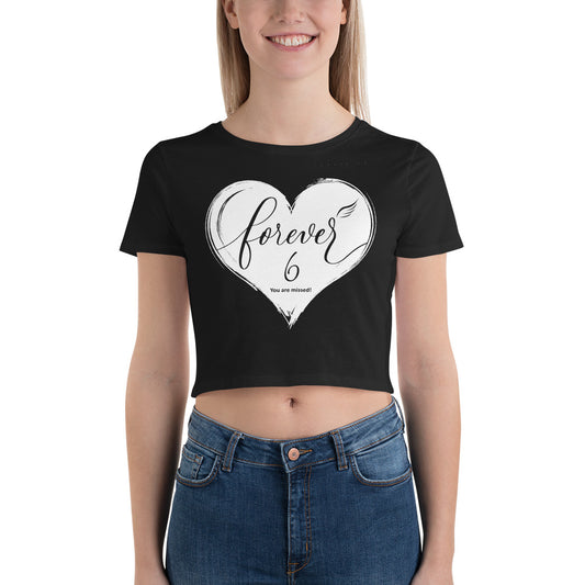 Forever 6 (Women's Crop Tee | Bella + Canvas)