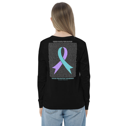 Round 92 (Youth Long Sleeve Tee | Bella + Canvas)