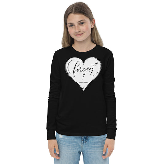 Forever 1 (Youth Long Sleeve Tee | Bella + Canvas)