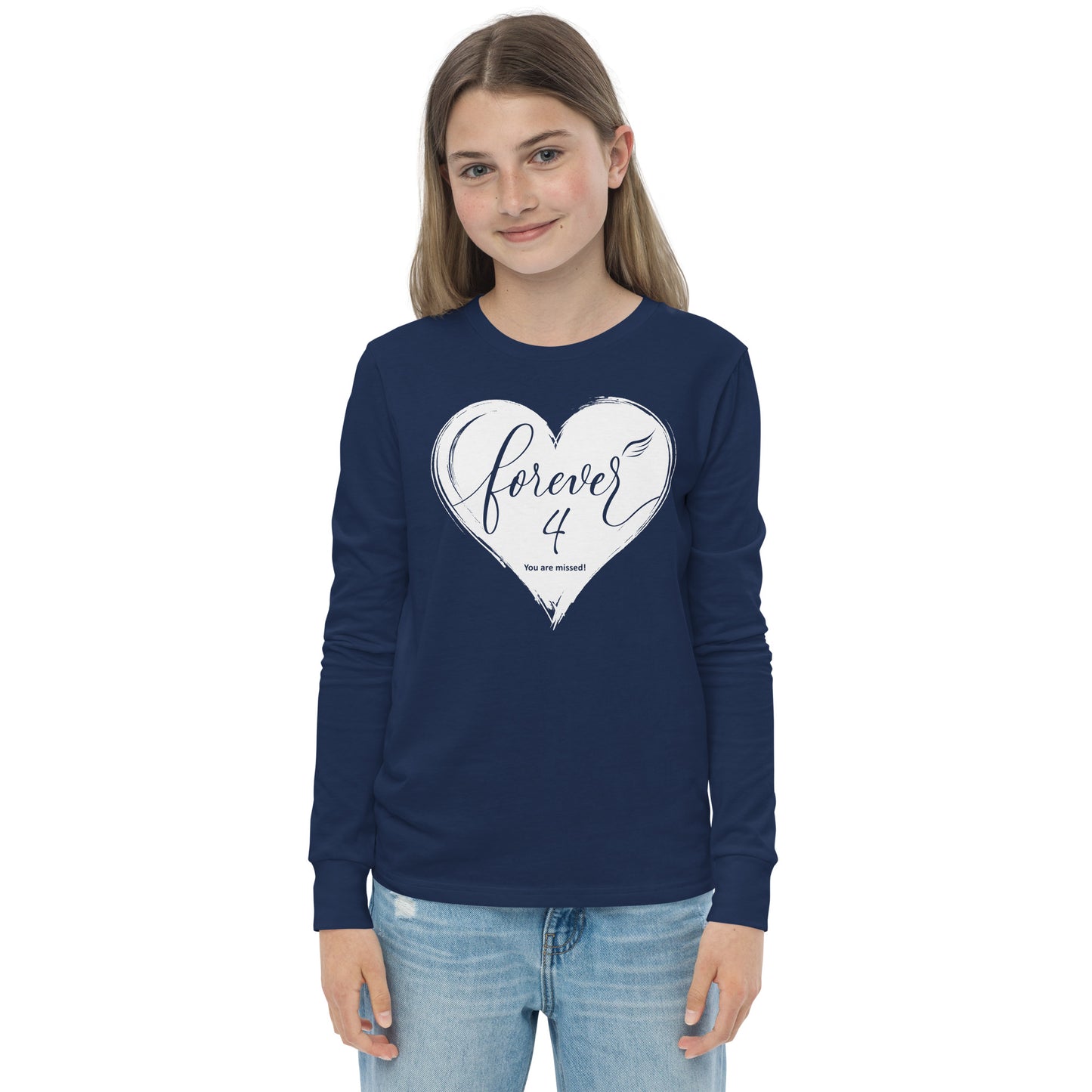 Forever 4 (Youth Long Sleeve Tee | Bella + Canvas)