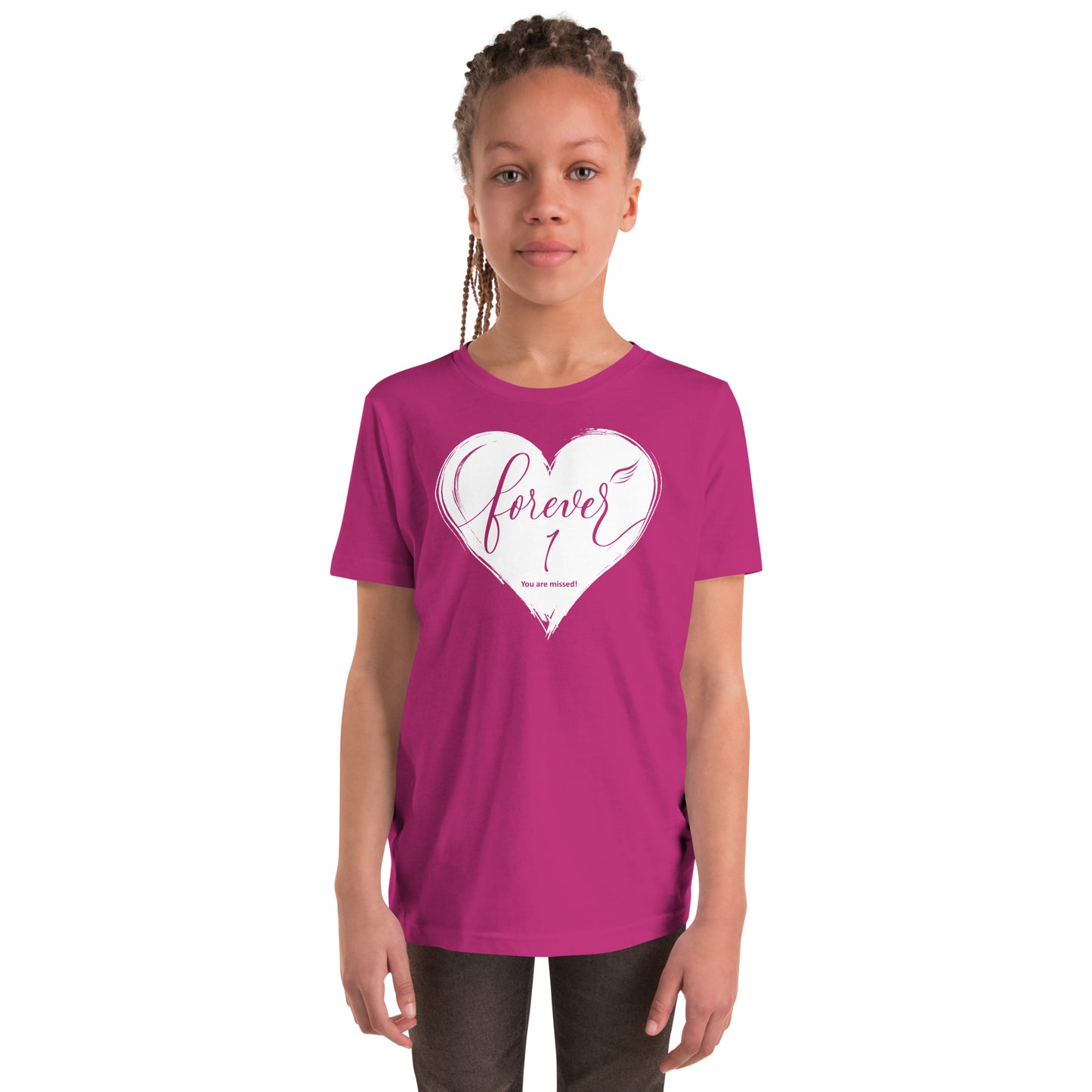 Forever 1 (Youth Staple Tee | Bella + Canvas)