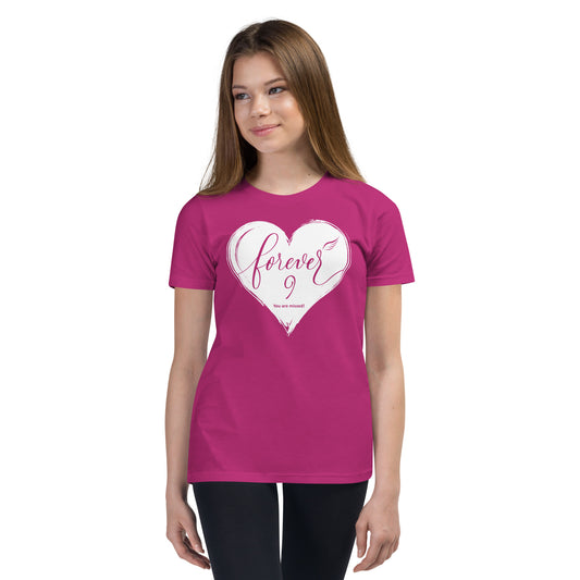 Forever 9 (Youth Staple Tee | Bella + Canvas)