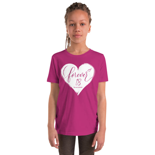 Forever 18 (Youth Staple Tee | Bella + Canvas)