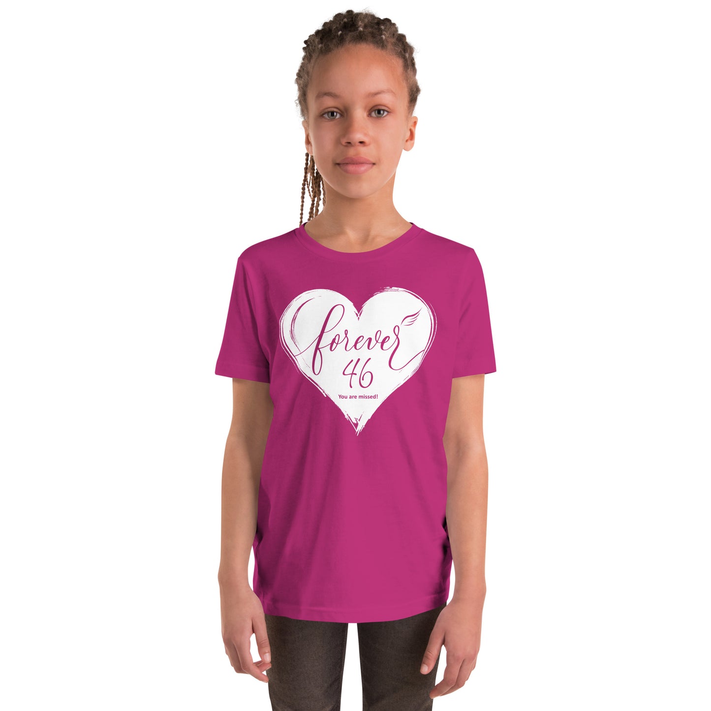 Forever 46 (Youth Staple Tee | Bella + Canvas)