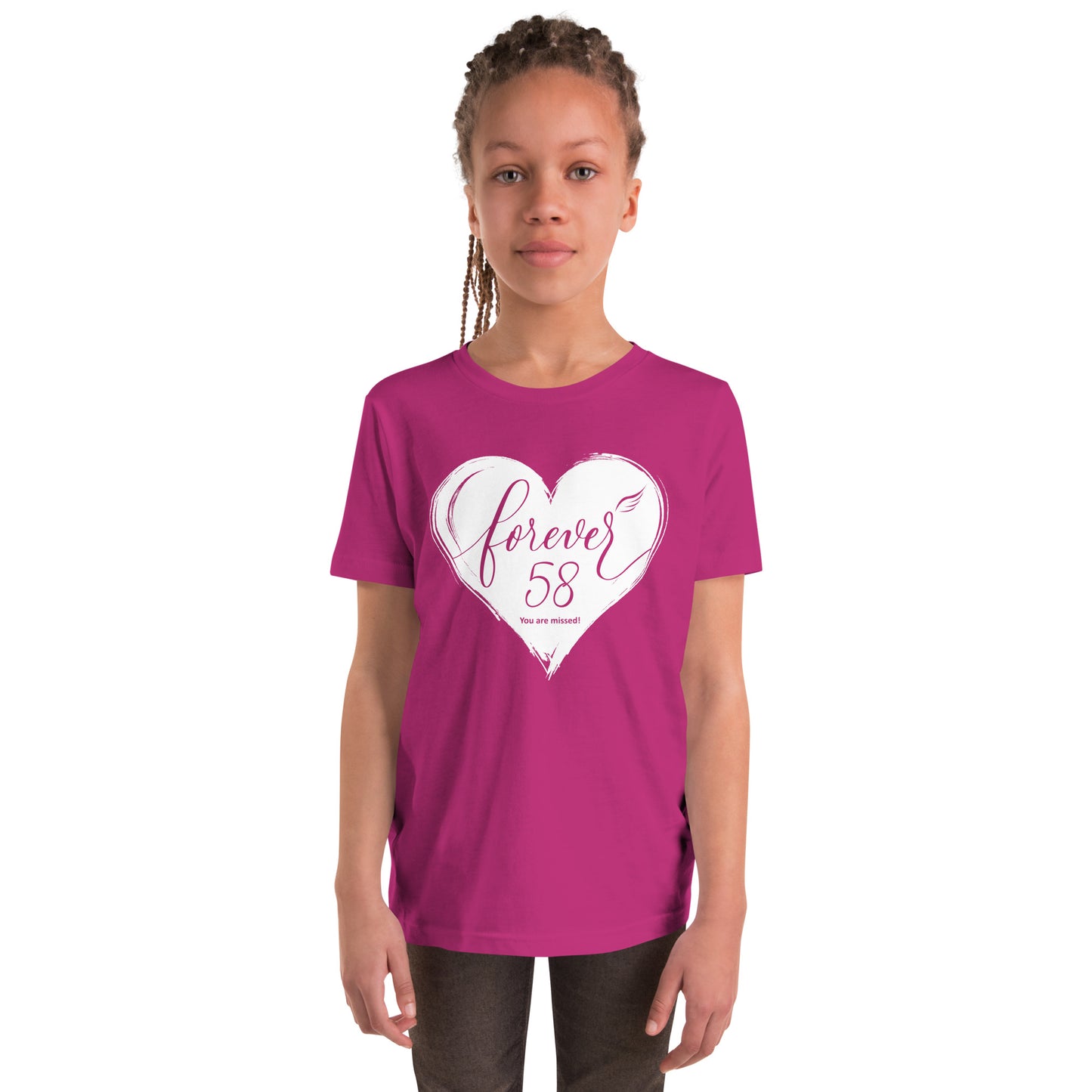 Forever 58 (Youth Staple Tee | Bella + Canvas)