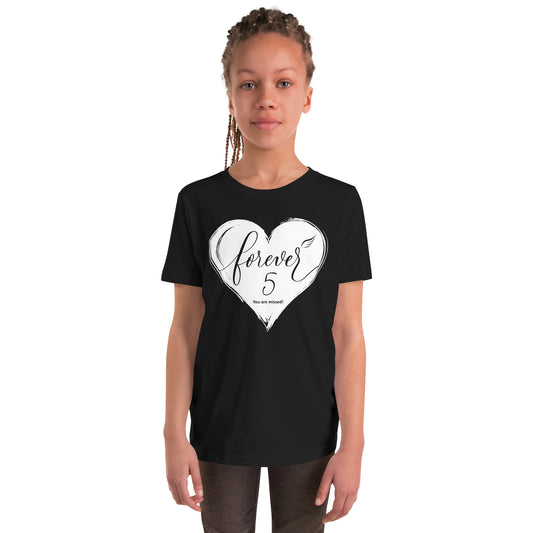 Forever 5 (Youth Staple Tee | Bella + Canvas)