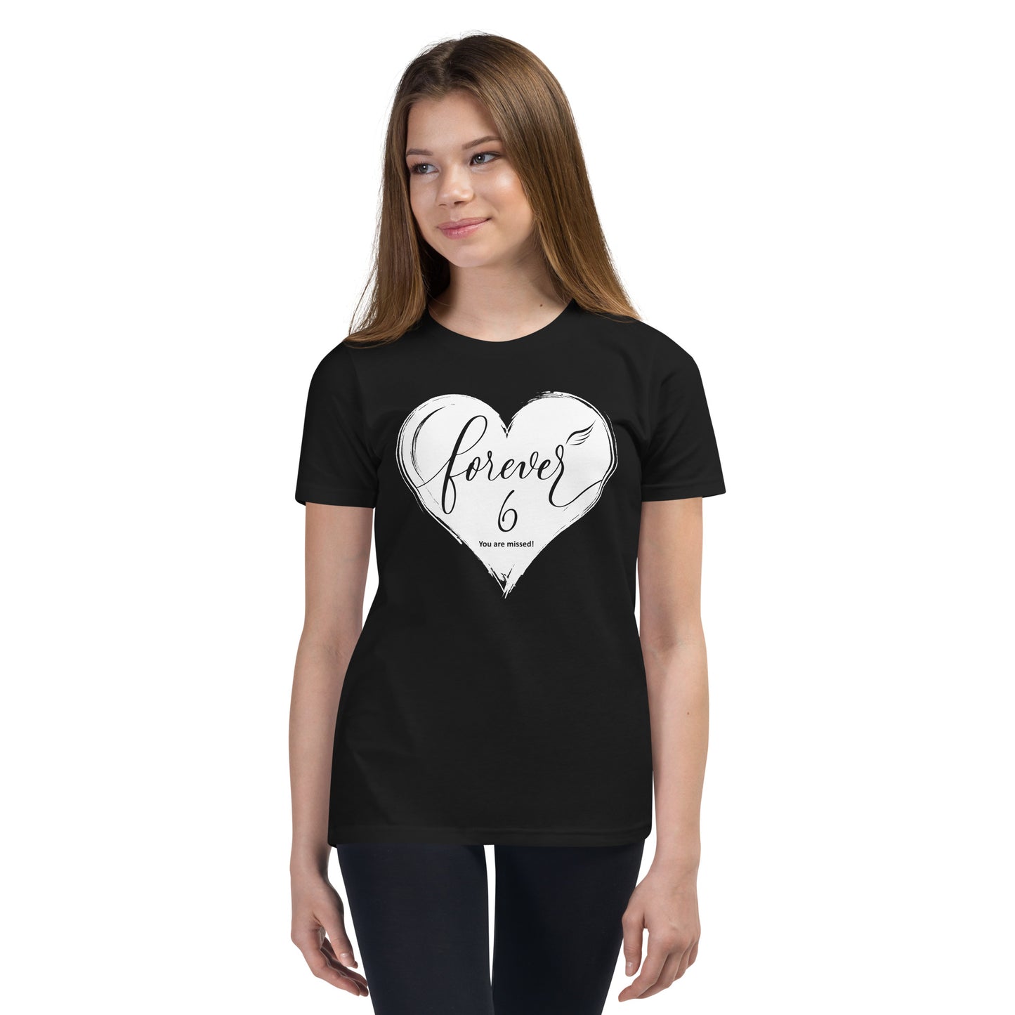 Forever 6 (Youth Staple Tee | Bella + Canvas)