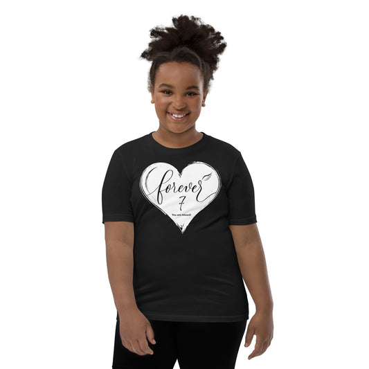 Forever 7 (Youth Staple Tee | Bella + Canvas)