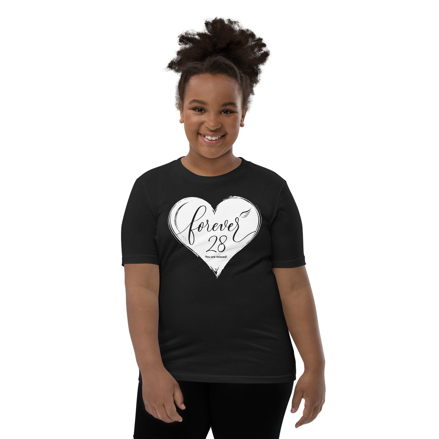 Forever 28 (Youth Staple Tee | Bella + Canvas)