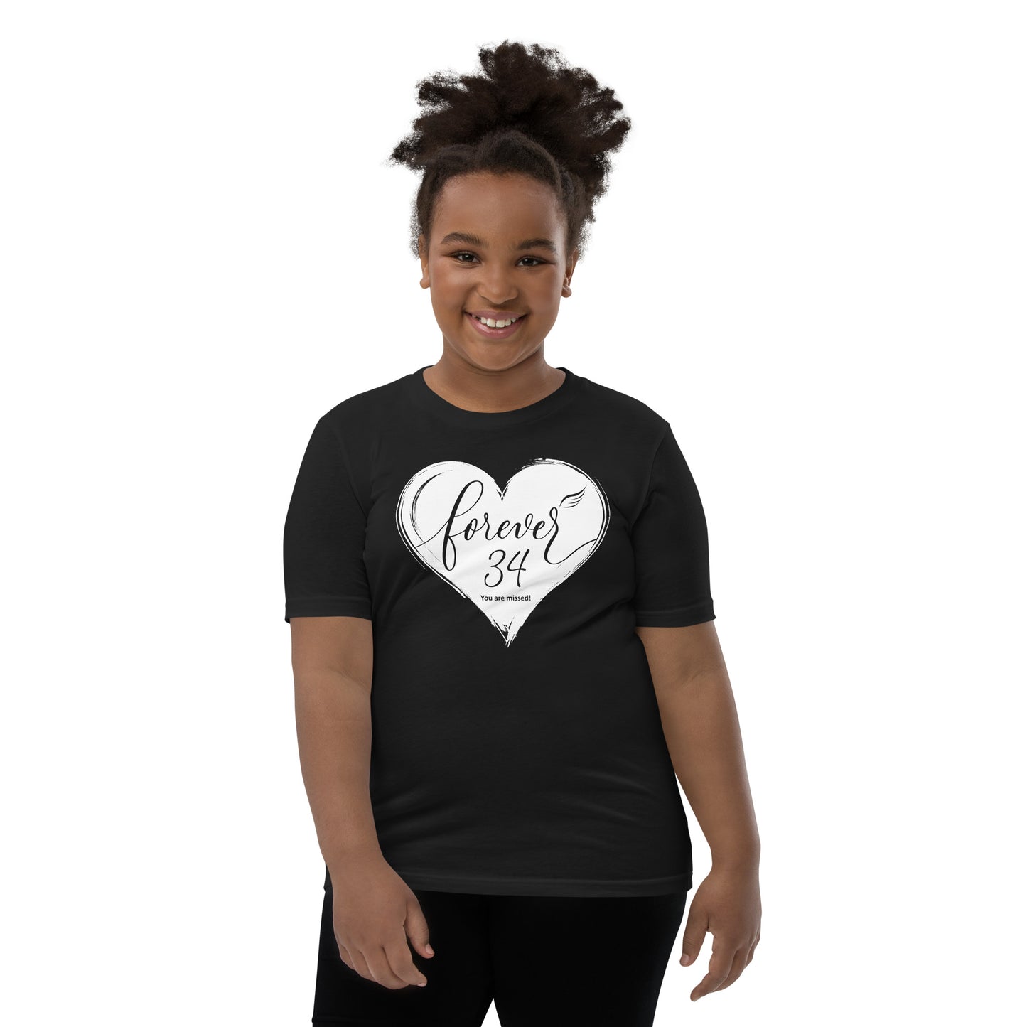 Forever 34 (Youth Staple Tee | Bella + Canvas)
