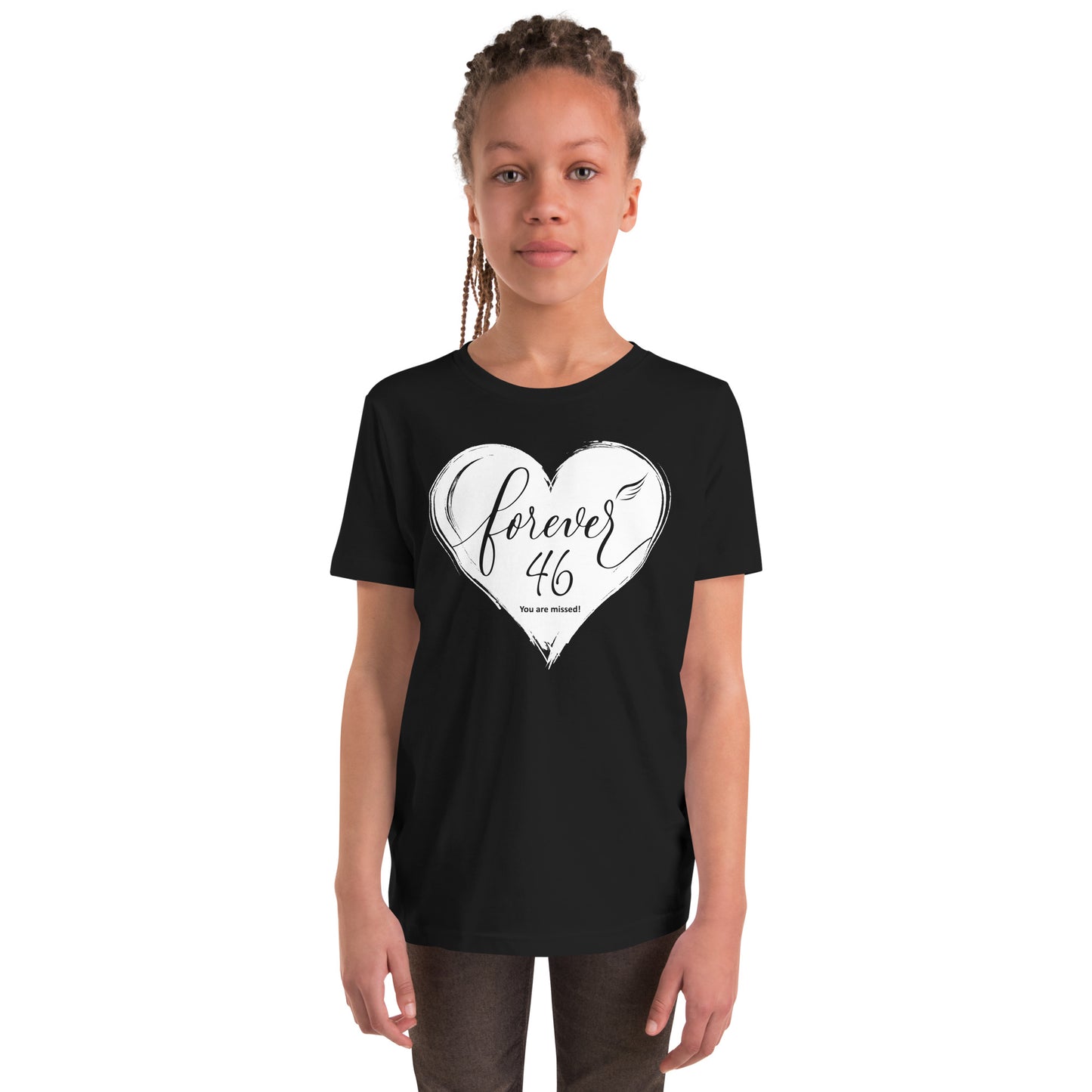 Forever 46 (Youth Staple Tee | Bella + Canvas)