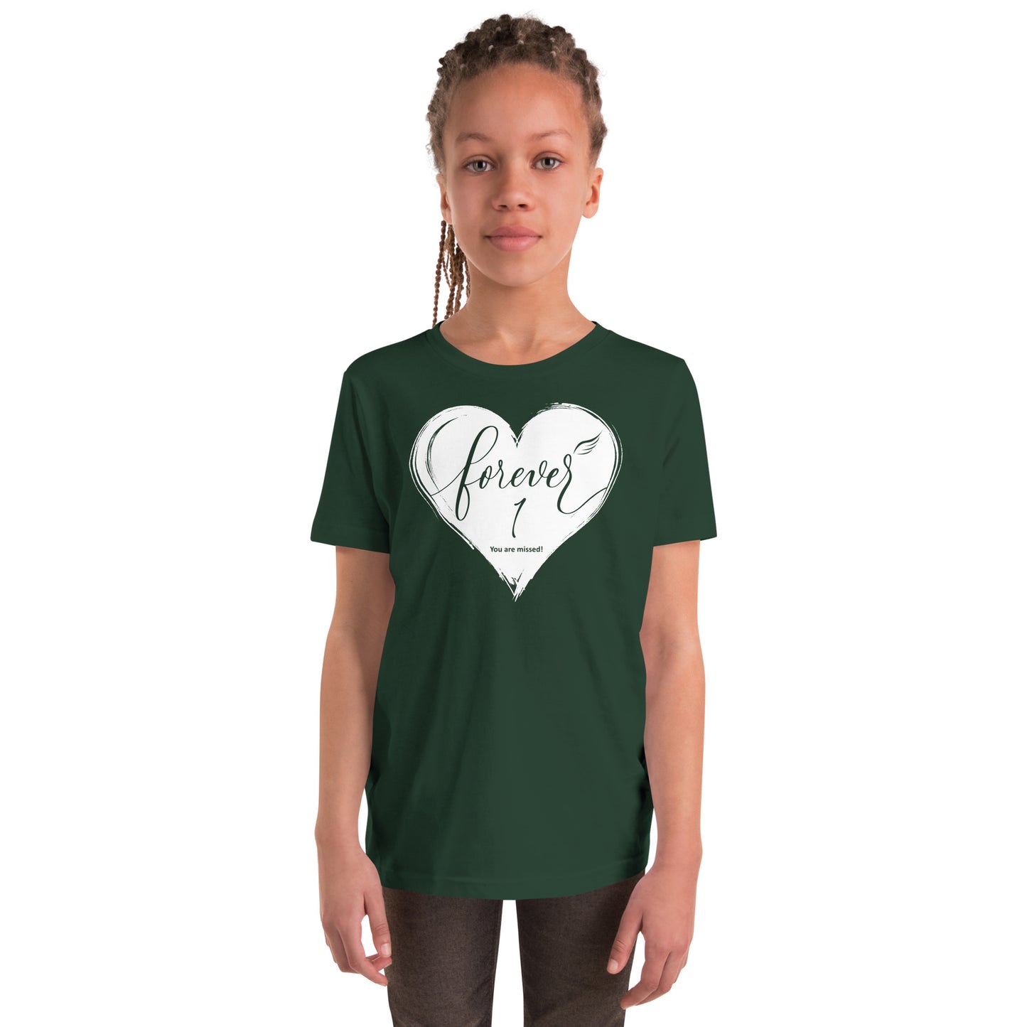 Forever 1 (Youth Staple Tee | Bella + Canvas)