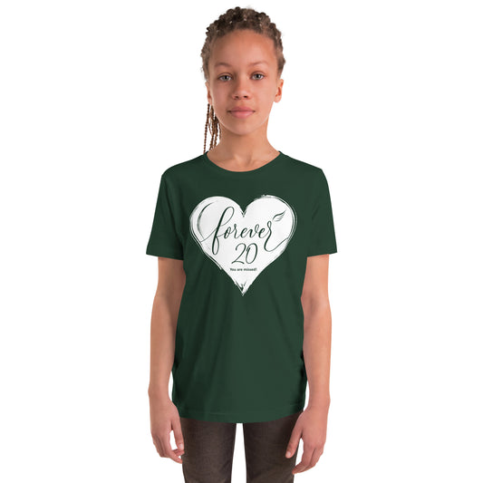 Forever 20 (Youth Staple Tee | Bella + Canvas)