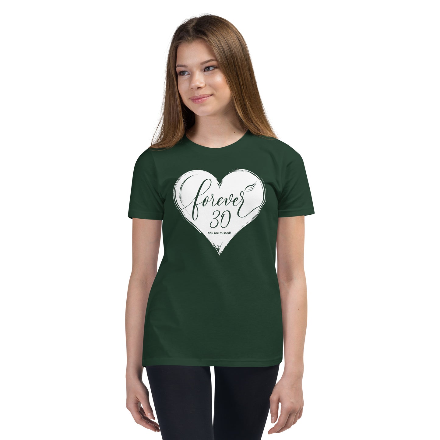 Forever 30 (Youth Staple Tee | Bella + Canvas)