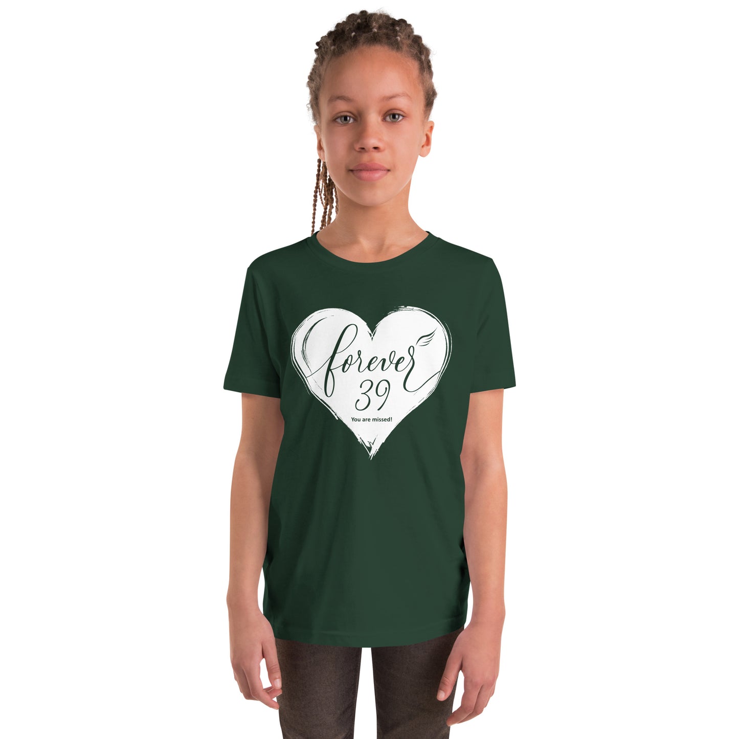 Forever 39 (Youth Staple Tee | Bella + Canvas)