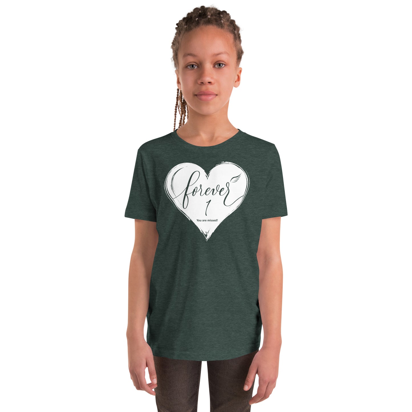 Forever 1 (Youth Staple Tee | Bella + Canvas)