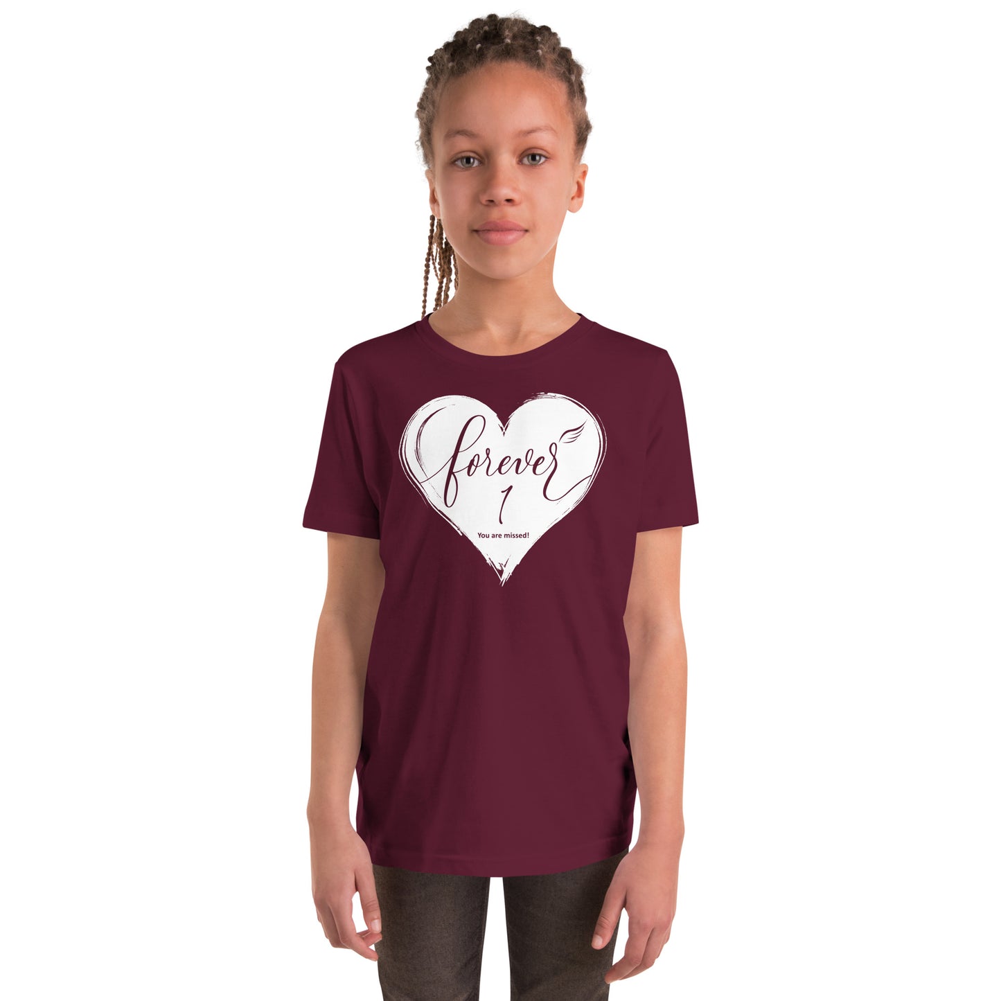 Forever 1 (Youth Staple Tee | Bella + Canvas)
