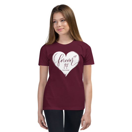 Forever 14 (Youth Staple Tee | Bella + Canvas)