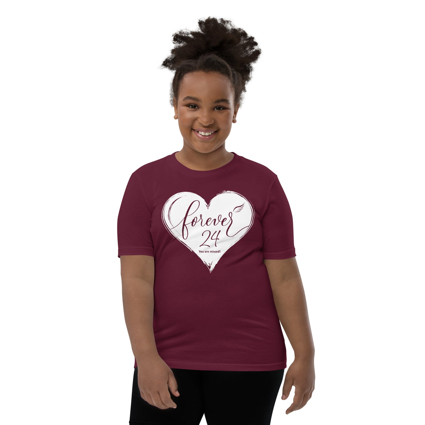 Forever 24 (Youth Staple Tee | Bella + Canvas)