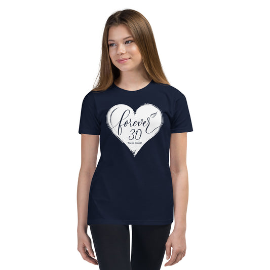 Forever 30 (Youth Staple Tee | Bella + Canvas)