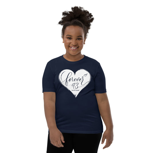 Forever 43 (Youth Staple Tee | Bella + Canvas)