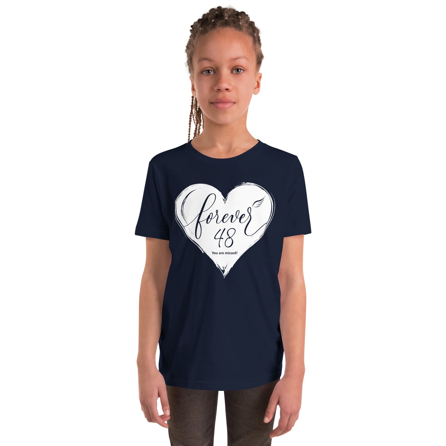 Forever 48 (Youth Staple Tee | Bella + Canvas)