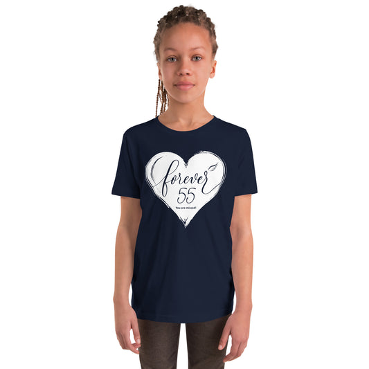 Forever 55 (Youth Staple Tee | Bella + Canvas)