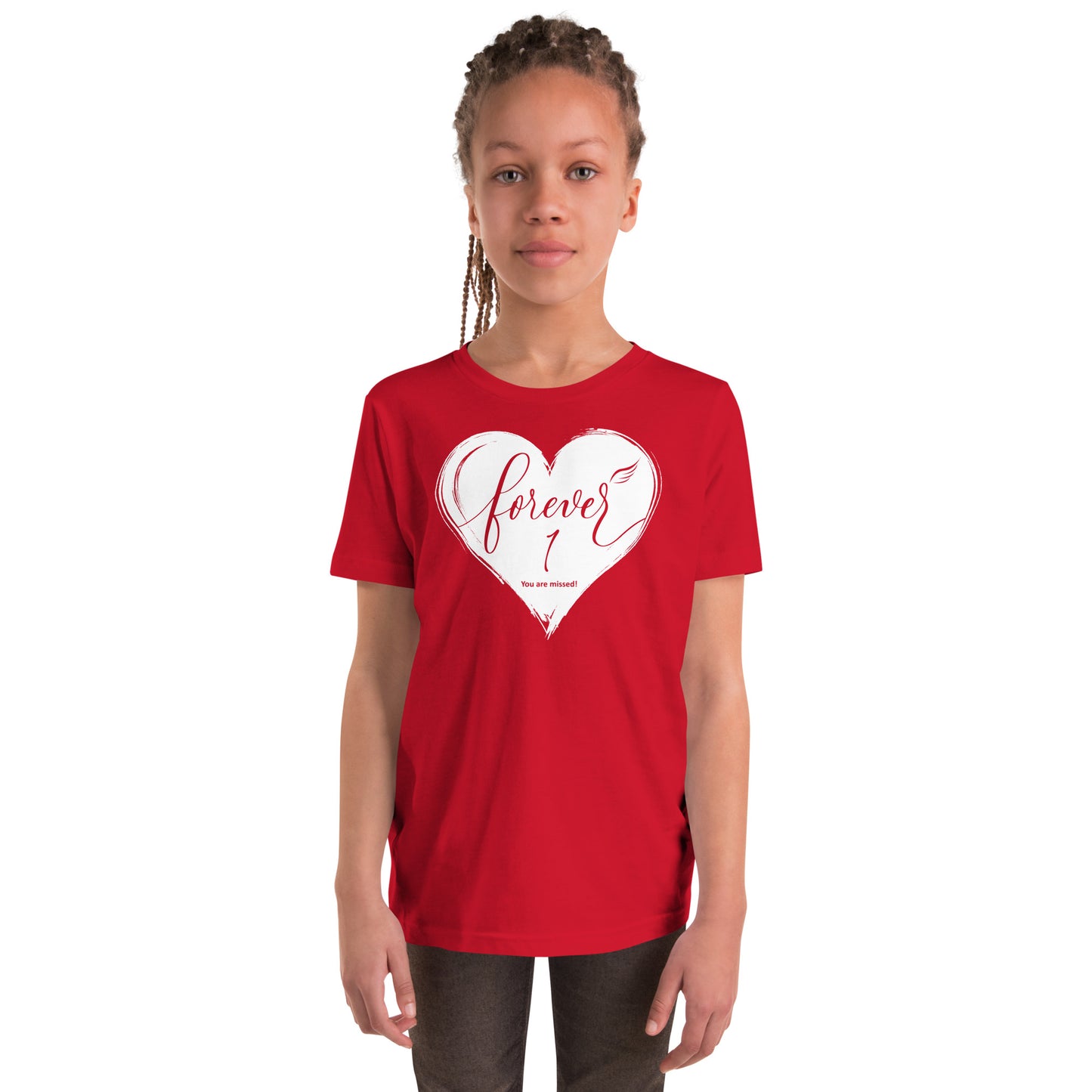 Forever 1 (Youth Staple Tee | Bella + Canvas)