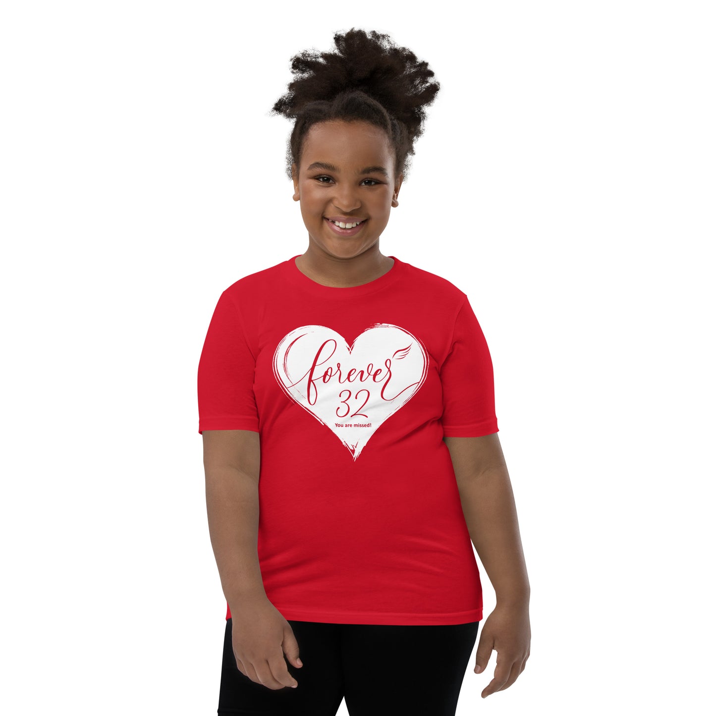 Forever 32 (Youth Staple Tee | Bella + Canvas)