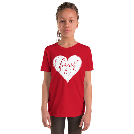 Forever 53 (Youth Staple Tee | Bella + Canvas)