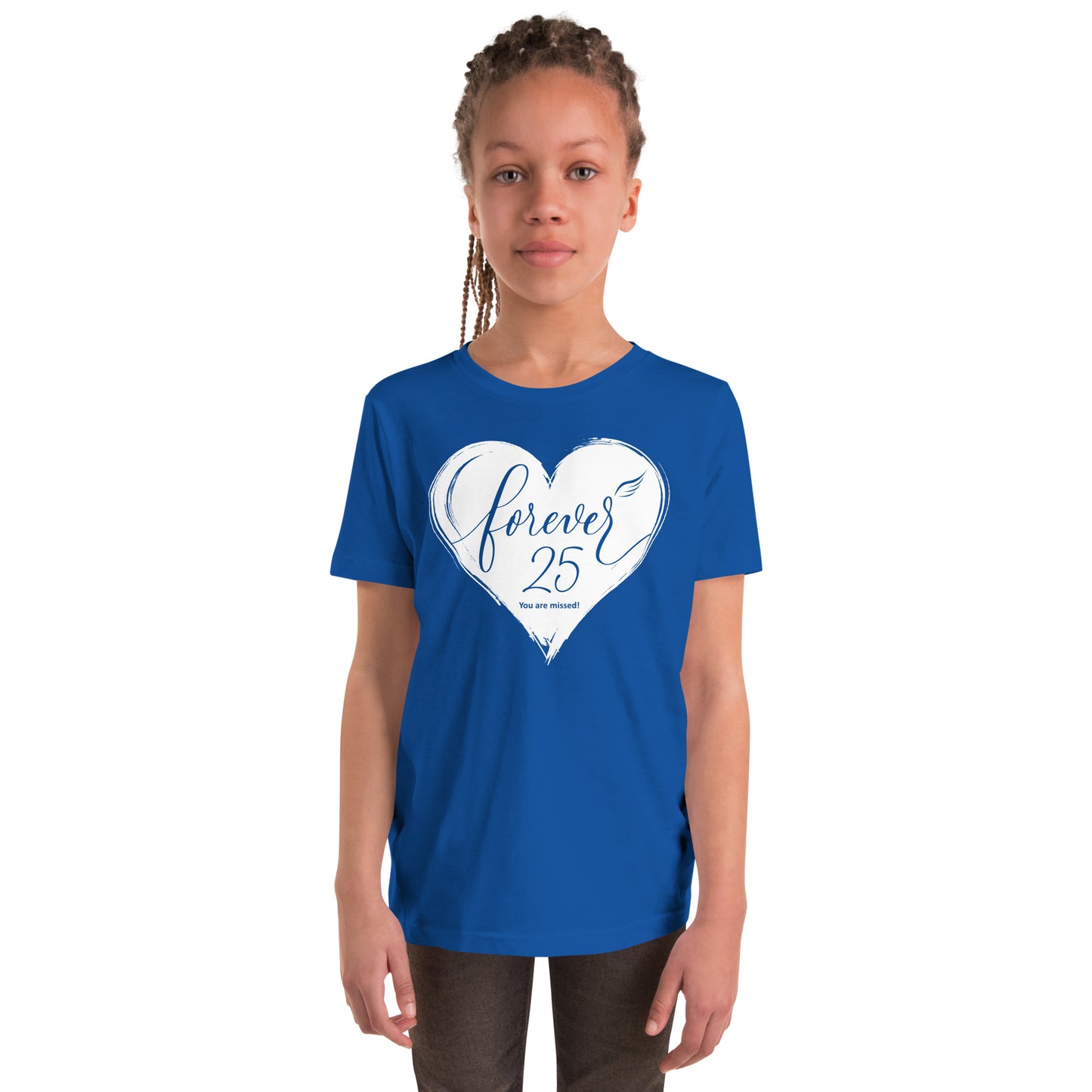 Forever 25 (Youth Staple Tee | Bella + Canvas)